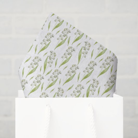 Maiglöckchen-Seidenpapier Seidenpapier (Geschenk Tasche)