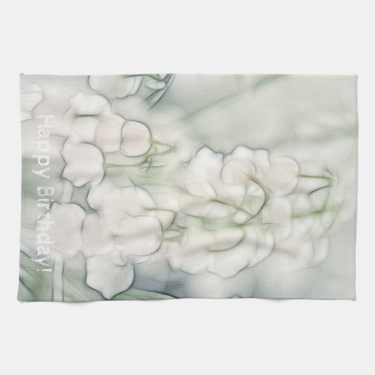 Maiglöckchen-Skizze Handtuch (Horizontal)