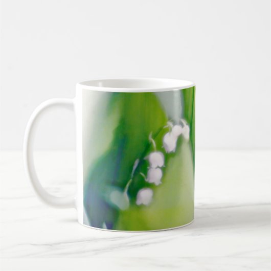 Maiglöckchen-Skizze Kaffeetasse (Links)