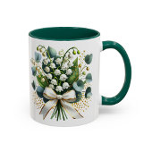 Maiglöckchen-Tasse Blumengeschenk Elegant Tasse