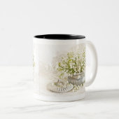 Maiglöckchen Zweifarbige Tasse (VorderseiteRechts)