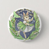 Maiglöckchenknopf Button (Vorderseite)