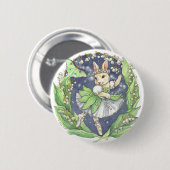 Maiglöckchenknopf Button (Vorne & Hinten)