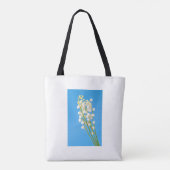 Maiglöckchenzweig Tasche (Rückseite)