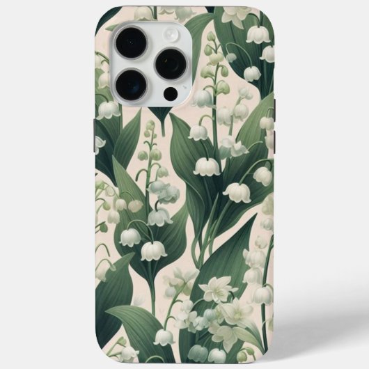 Maiglückchen-Geburtsmonatsblume Case-Mate iPhone Hülle (Rückseite)