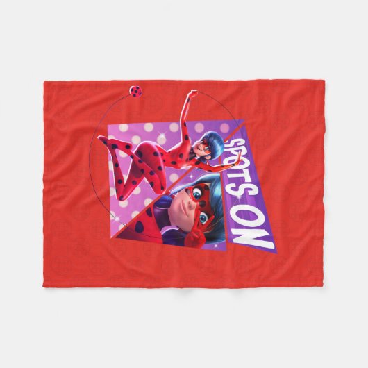 Maikäfer | Felder auf Lila Grafik Fleecedecke (Vorderseite (Horizontal))