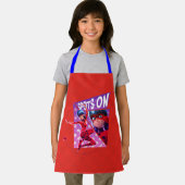 Maikäfer | Felder auf Lila Grafik Schürze (Insitu)