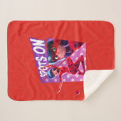 Maikäfer | Felder auf Lila Grafik Sherpadecke (Vorderseite (Horizontal))