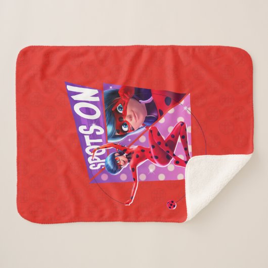 Maikäfer | Felder auf Lila Grafik Sherpadecke (Vorderseite (Horizontal))