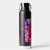 Maikäfer | Felder auf Lila Grafik Trinkflasche (Vorne)