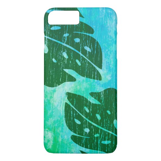 Maikai hawaiische Monstera Case-Mate iPhone Hülle (Rückseite)