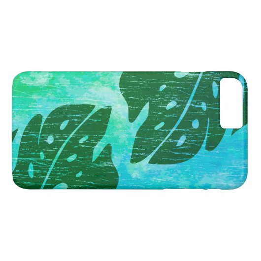 Maikai hawaiische Monstera Case-Mate iPhone Hülle (Rückseite (Horizontal))