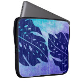 Maikai hawaiischer Monstera Blatt-gefärbte Laptopschutzhülle (Vorne Rechts)