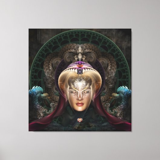 Maikia - The Mystic Guardian Canvas Print Leinwanddruck (Vorderseite)