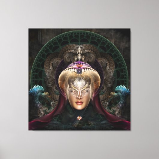 Maikia - The Mystic Guardian Canvas Print Leinwanddruck (Vorderseite)