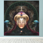 Maikia - The Mystic Guardian Canvas Print Leinwanddruck (Insitu (Holzboden))