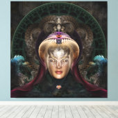 Maikia - The Mystic Guardian Canvas Print Leinwanddruck (Insitu (Holzboden))