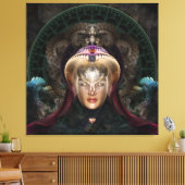 Maikia - The Mystic Guardian Canvas Print Leinwanddruck (Insitu (Wohnzimmer))
