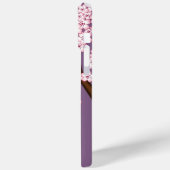 Maiko Kokeshi Doll - Blue Kimono Geisha Girl Case-Mate iPhone Hülle (Rückseite / Links)