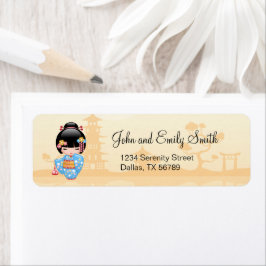 Maiko Kokeshi Doll - Niedliches japanisches Geisha