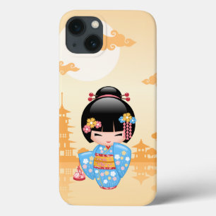 Maiko Kokeshi Doll - Niedliches japanisches Geisha Case-Mate iPhone Hülle