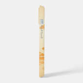 Maiko Kokeshi Doll - Niedliches japanisches Geisha iPhone 15 Hülle (Linke Seite)