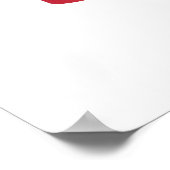 Maiko Kokeshi Doll - Niedliches japanisches Geisha Poster (Ecke)