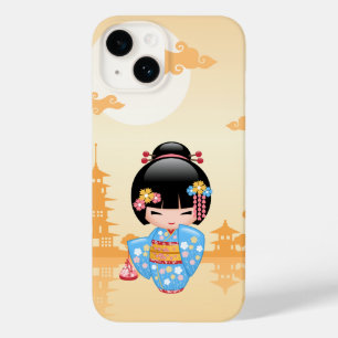 Maiko Kokeshi Puppe - Süße japanische Geisha Mädch Case-Mate iPhone 14 Hülle
