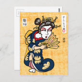 Maiko Postkarte (Vorne/Hinten)