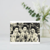 Maiko Postkarte (Stehend Vorderseite)