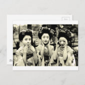 Maiko Postkarte (Vorne/Hinten)