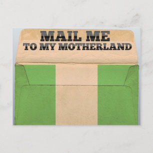 Mail an Nigeria Postkarte