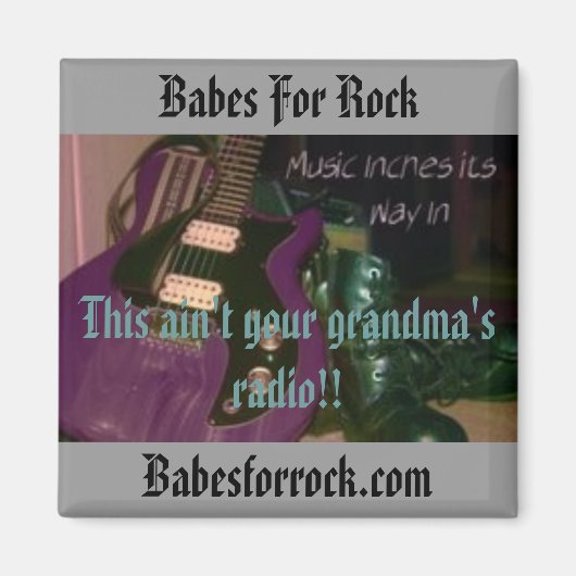 mail, Babes For Rock, Babesforrock.com, This ai.. Magnet (Vorne)