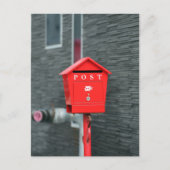 MAIL BOX POST RED BOX POSTCROSSING POSTKARTE (Vorderseite)
