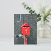 MAIL BOX POST RED BOX POSTCROSSING POSTKARTE (Stehend Vorderseite)