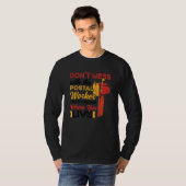 Mail Carrier Mailman Postarbeiter T-Shirt (Vorne ganz)