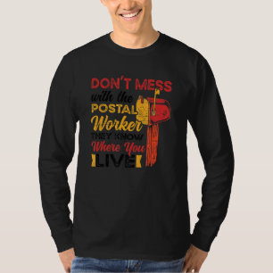 Mail Carrier Mailman Postarbeiter T-Shirt