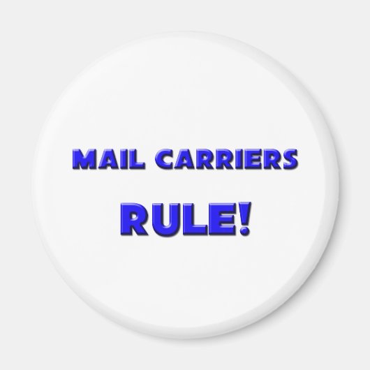 Mail Carriers Regel! Magnet (Vorne)