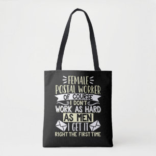 Mail Lady Carrier Female Postarbeiter Tasche
