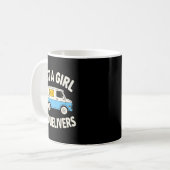 Mail Lady Design For Women Girls Stal Worker Mail  Kaffeetasse (Vorderseite Links)