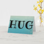 Mail Order Hug Karte (Gelbe Blume)
