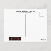 Mail Order Hug Postkarte (Rückseite)