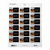 Mail Pouch Barn Adressaufkleber (Vorne)