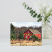 Mail Pouch Barn Postkarte (Stehend Vorderseite)