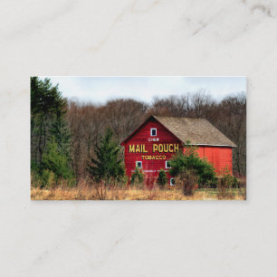 Mail Pouch Landhaus Scheune Visitenkarte