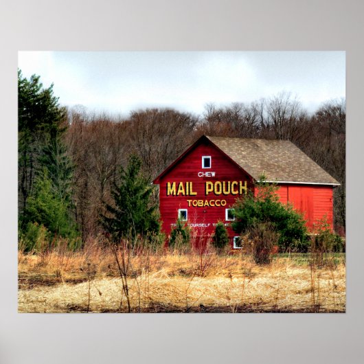 Mail Pouch Scheune Poster (Vorne)