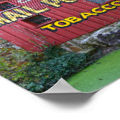 Mail Pouch Tobacco Barn, Red Oak II, Missouri Poster (Ecke)