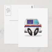 Mail Truck UTAH Postkarte (Vorne/Hinten)