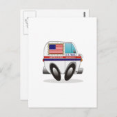 Mail Truck VEREINIGTE STAATEN Postkarte (Vorne/Hinten)
