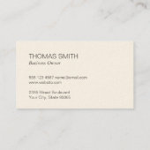 Mail | Unternehmen Visitenkarte (Rückseite)